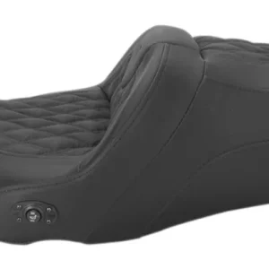 Saddlemen Roadsofa LS Lattice Stitch 2-Up Seat For Harley Price Drop