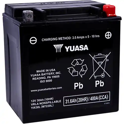 Yuasa Factory Activated Maintenance Free Lead-Acid Battery Buy Today