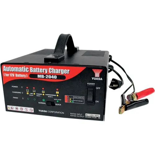 Yuasa MB-2040 Automatic Battery Charger Professional Grade