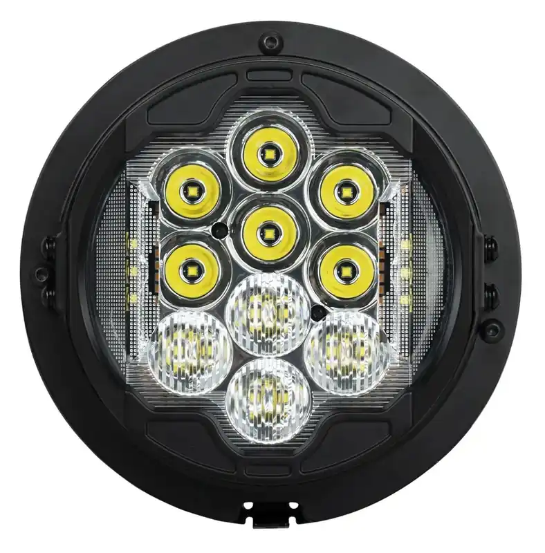 HogWorkz Silvertooth 7" LED Performance Headlight For Harley Touring 1994-2025 Shop Now