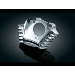 Kuryakyn Chrome Throttle Servo Motor Cover for Screamin' Eagle Stage 1 Touring/Softail Genuine