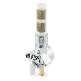 Factory Price Petcock 22 Mm Chrome Round Billet Down Outlet For Harley Davidson or Custom