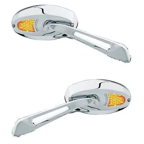Kuryakyn Flat Glass Turn Signal Mirrors Top Pick