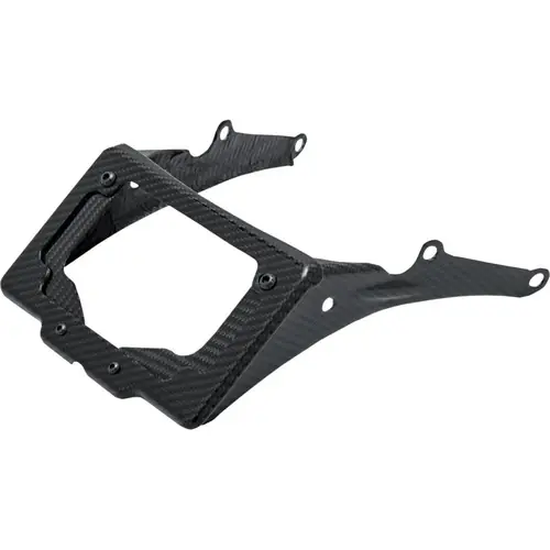 Kuryakyn Carbon Fiber License Plate Mount Professional Grade