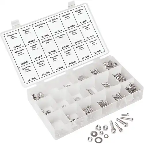 Motion Pro 180 Piece Offroad Motorcycle & ATV Hardware Kit Budget