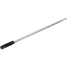Next Day Delivery Kuryakyn 863 Billet Round Grooved Chrome Antenna AM FM WB for Harley Victory Indian