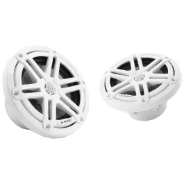 Get Yours JL Audio M3 6.5" Marine Coaxial Speakers Gloss White Sport Grille 225w 89.5db/w