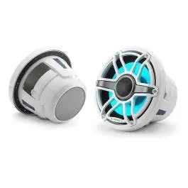 JL Audio 8.8-Inch Marine Coaxial Speakers W/Transflective LED Gloss White Sport Gille Buy Today