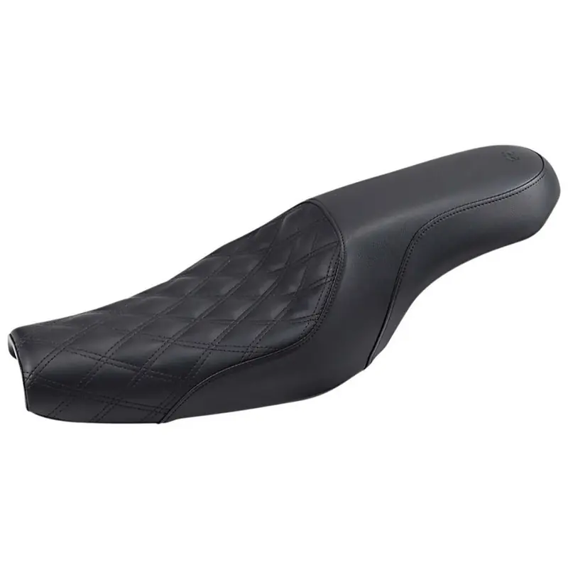 Bargain Saddlemen - Profiler Lattice Stitch Seat fits '04-'23 Harley Sportster Models W/ 3.3 & 2.1 Gallon Tanks