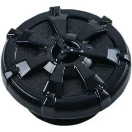 Kuryakyn Black Alley Cat Vented Screw In Gas Fuel Cap for Harley 96-16 FL FX XL Today Only