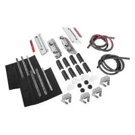 Hogworkz Chrome Harley '93-'13 Saddlebag Mounting Hardware Latch Lock Kit Harley Final Sale