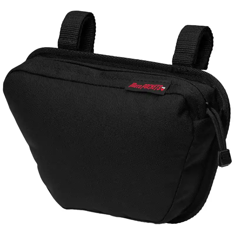 Moto Pockets - T-Bar Bag - Black Limited Offer