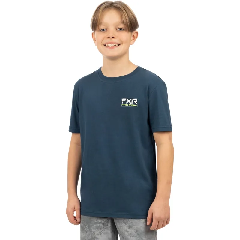 Warranty Included FXR Youth Walleye Premium Tee