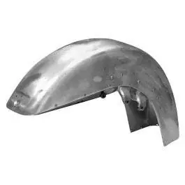 Premium Biker's Choice FL Raw Touring Front Fender for Harley 87-13 Bagger FLH/T w/ Drilled Holes
