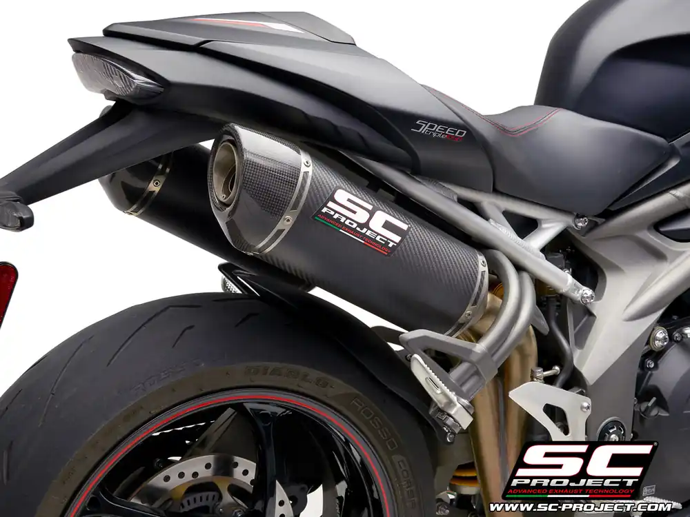 Oval Exhaust by SC-Project Triumph / Speed Triple S / 2019 Weekend Sale