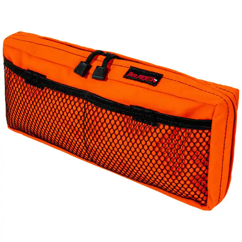 Limited Time Moto Pockets - Side Case Organizer Bag - Hi-Vis Orange