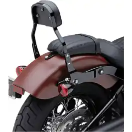 Luxury Cobra 602-2029B Black 11" Detachable Backrest Kit Harley Harley Low Rider 18-Up