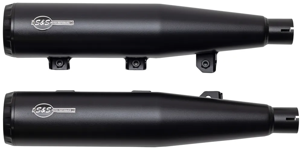 Premium S&S Cycle Grand National Slip-On Mufflers For Indian Scout 2019-2024