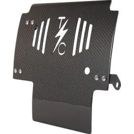 Today Only Thrashin Carbon Fiber Skid Plate W/ Brackets Harley 24 FLHX/FLTRX