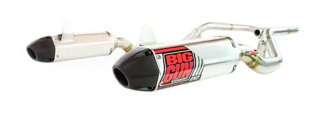 Limited Time Big Gun EXO Dual-Full System Exhaust Yamaha Raptor 700 2006-2014