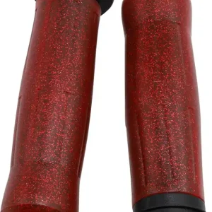 Avon Grips - Old School Throttle By Wire Grips 1"- Red Metalflake Discount