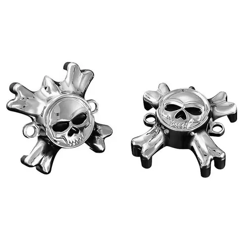 Kuryakyn Zombie Grip Replacement Emblems for Zombie Grips with Throttle Boss Place Order