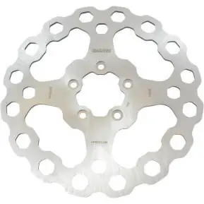 Galfer - 11.8" Cubiq® Solid Mount Front Brake Rotor fits '08-'13 Touring, '15-'17 Softail, '06-'17 Dyna and '14-'20 Sportster Models Deal