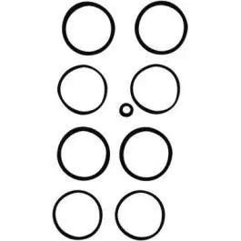 Cycle Craft19258 Caliper Seal Kit 4 Piston Brembo Style Front Calipers 1702-0428 Markdown