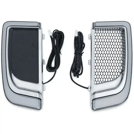 Price Drop Kuryakyn     Tracer Fairing Lower Grill Solid Plates