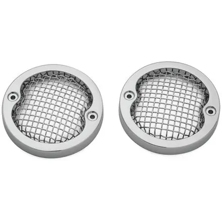 Shop Now Kuryakyn     3-1/4" Mesh Bezels Turn Signals