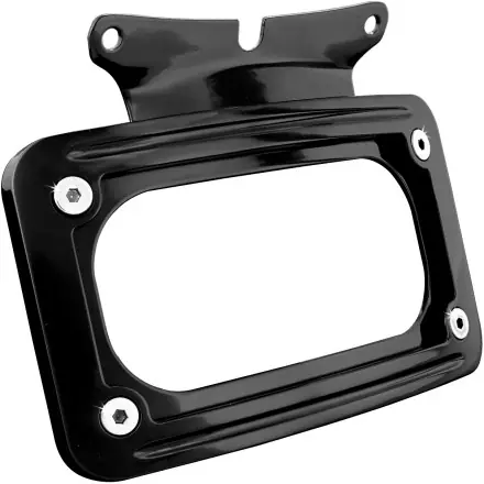 Last Chance Kuryakyn     Curved License Plate Mount