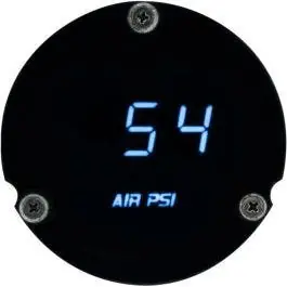 Limited Edition Dakota Digital MCL-3K14-A Blue LED Air Pressure Gauge Harley MCL-3014 14-19