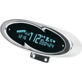 Brand New Dakota Digital MCV-7100 Chrome Wave 7000 Series Speedometer Tachometer