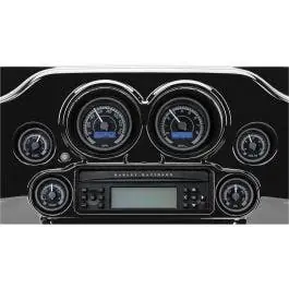 Best Price Dakota Digital MVX-8204-KG-K MVX-8K 2 Gauge Plug Black/Gray Black Bezels 04-13