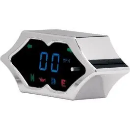 Dakota Digital MCL-5200 Chrome Spike 5000 Series Speedometer Harley & Custom Instant Buy