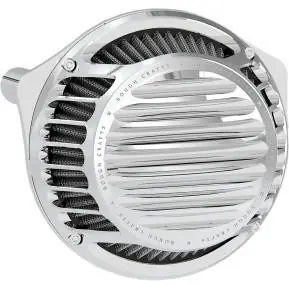 Rough Crafts - Round Air Cleaner fits '01-'17 Twin Cam EFI Models & '99-'06 CV Carb - Cable Throttle (Choose Finish) Wholesale
