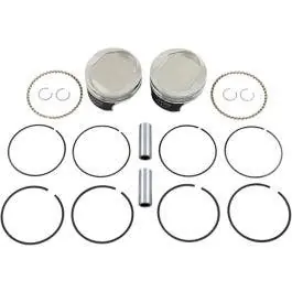 Get Yours Wiseco K0210P1 Tracker Pistons +0.010 Bore Harley 96 Twin Cam 07-17
