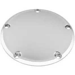 Bikers Choice Chrome Smooth 5 Hole Derby Domed Cover Harley Twin Cam 99-16 Modern