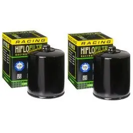 HiFloFiltro HF170BRC Black High Performance Oil Filter Set 80-99 Harley Big Twin Place Order