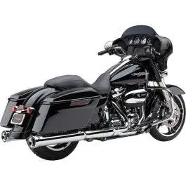 Cheap Cobra USA 6109 Chrome Neighbor Haters 4.5" Mufflers Slip-Ons 17-23 Harley FL