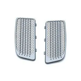 Modern Kuryakyn Chrome Radiator Grills & Screens for Harley Twin Cooled Models '14-'17
