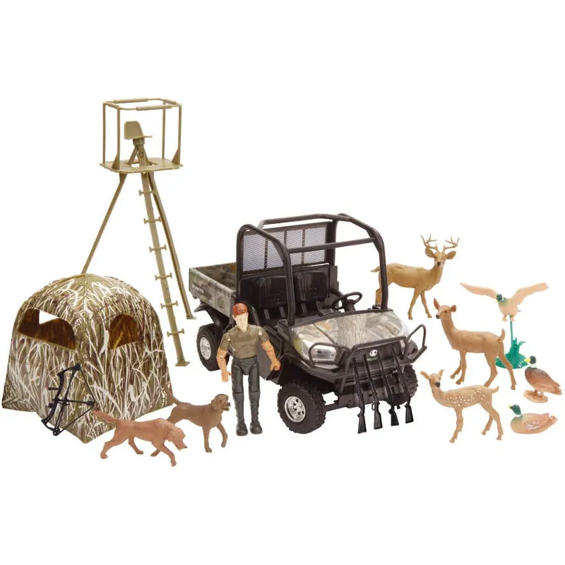 Exclusive New-Ray Toys Kubota Hunting Playset
