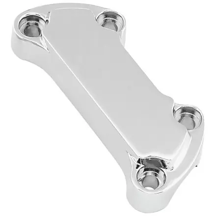 Luxury Biker's Choice Scalloped Handlebar Top Clamp
