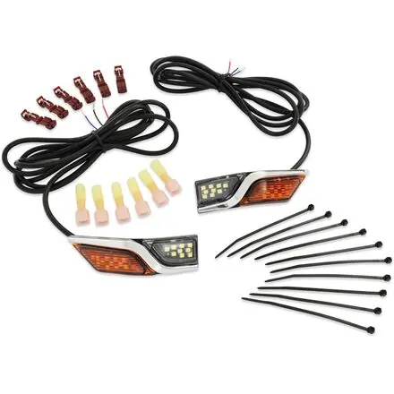 Worldwide Shipping Show Chrome Accessories GT Tour Cowl Light