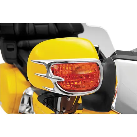 Handmade Show Chrome Accessories     Mirror Back Accent Grilles