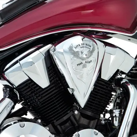 Free Delivery Show Chrome Accessories     Air Cleaner Cover - Free Spirit