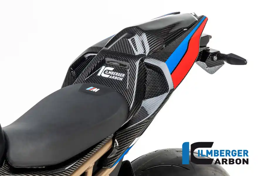 Carbon Fiber Solo Seat Center Tail Piece by Ilmberger Carbon BMW / S1000RR / 2022 Worldwide Shipping