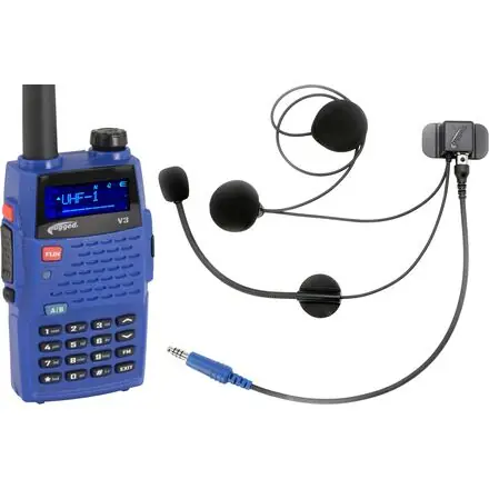 Grab Now Rugged Radios ENDURO Moto Helmet Kit