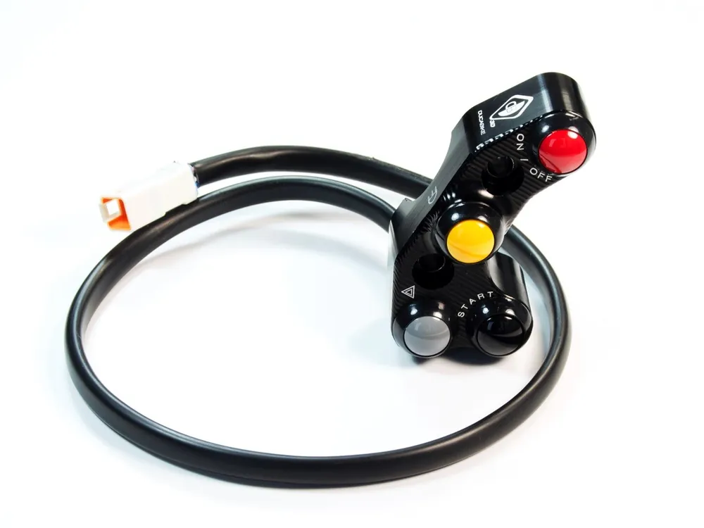 Throttle Side Button Switch Controls by DBK Special Parts Ducati / Supersport / 2020 Fan Favorite