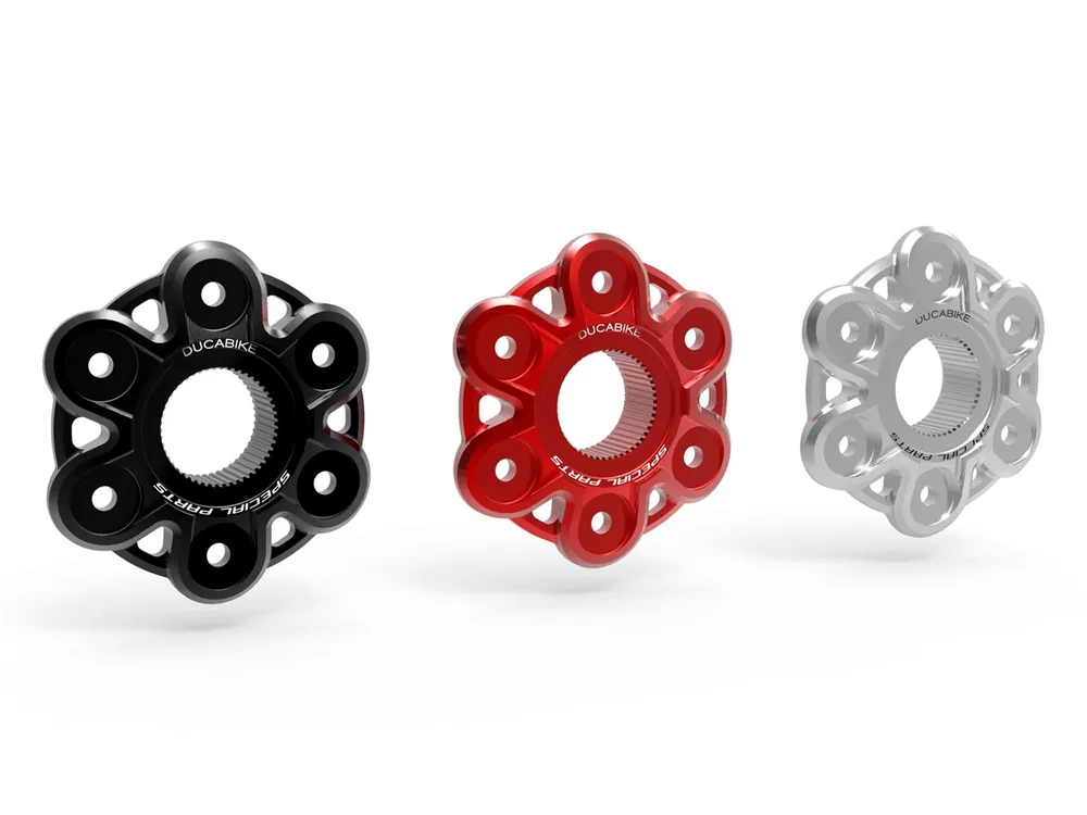 One Day Deal 6 Hole Rear Sprocket Carrier Flange Cover by DBK Special Parts Ducati / XDiavel S / 2017